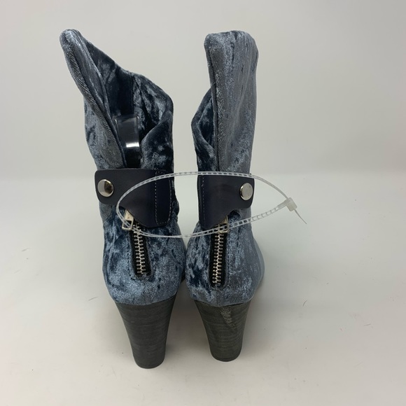 Free People Moonlight Velvet Pointed Toe Booties - Picture 4 of 9